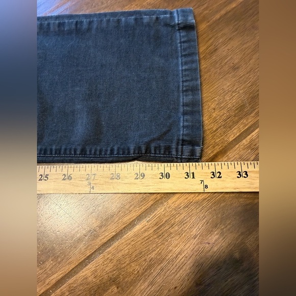 J Crew Charcoal Corduroy Pants Woman’s SZ 31 Regular Straight Leg Pockets Casual - Picture 9 of 10